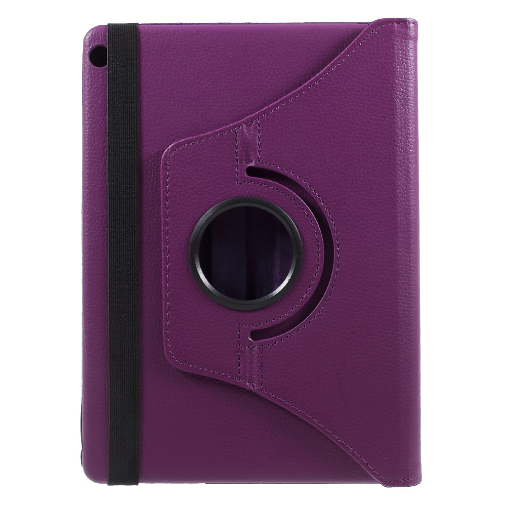 For Huawei MediaPad M3 Lite 10 (10.1 Inch) Litchi Grain 360 Degree Rotary Stand Leather Case