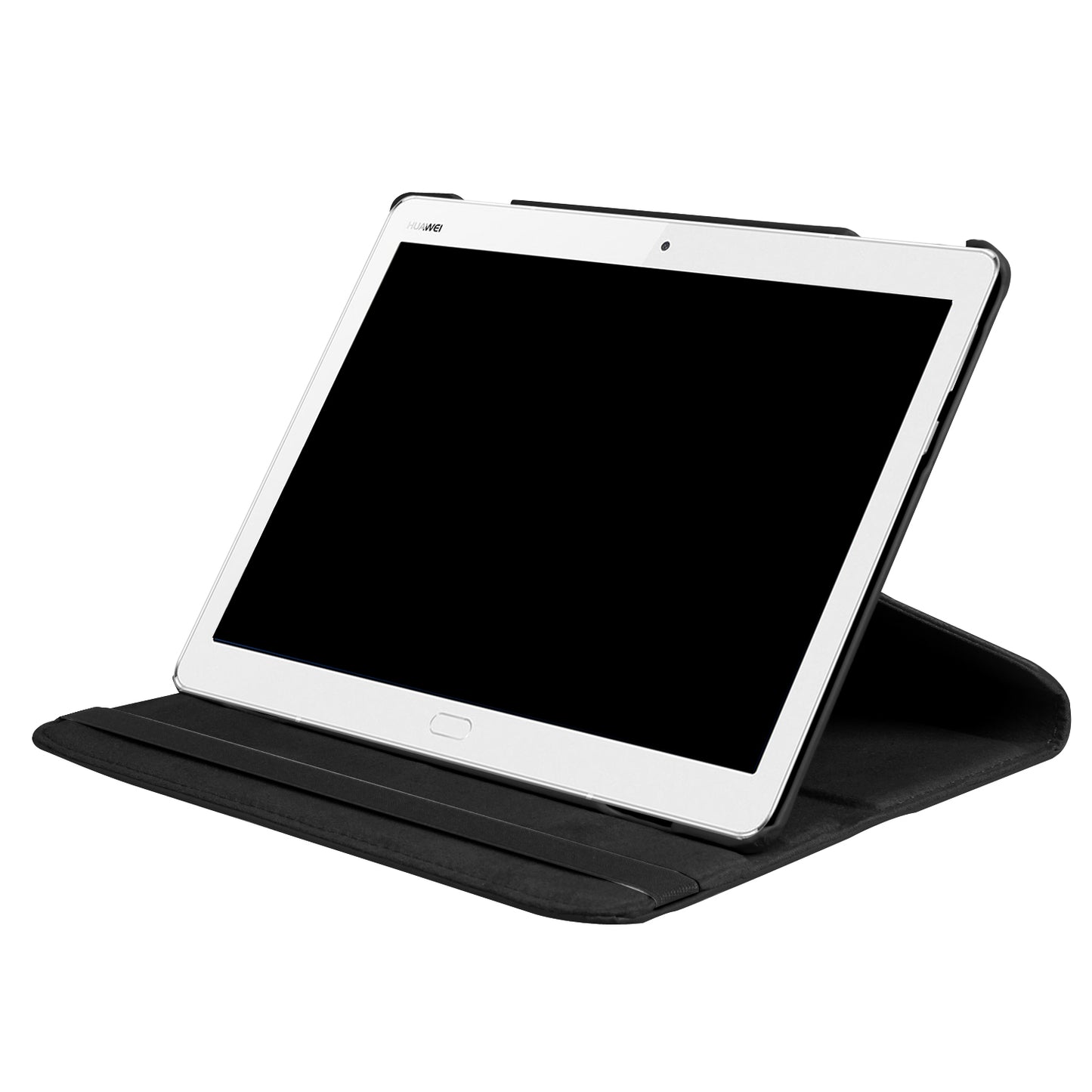 Litchi Grain Smart Leather Stand Tablet Case with Elastic Band for Huawei MediaPad M3 Lite 10