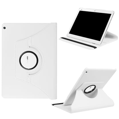 Litchi Grain Smart Leather Stand Tablet Case with Elastic Band for Huawei MediaPad M3 Lite 10