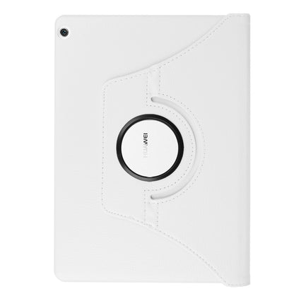 Litchi Grain Smart Leather Stand Tablet Case with Elastic Band for Huawei MediaPad M3 Lite 10