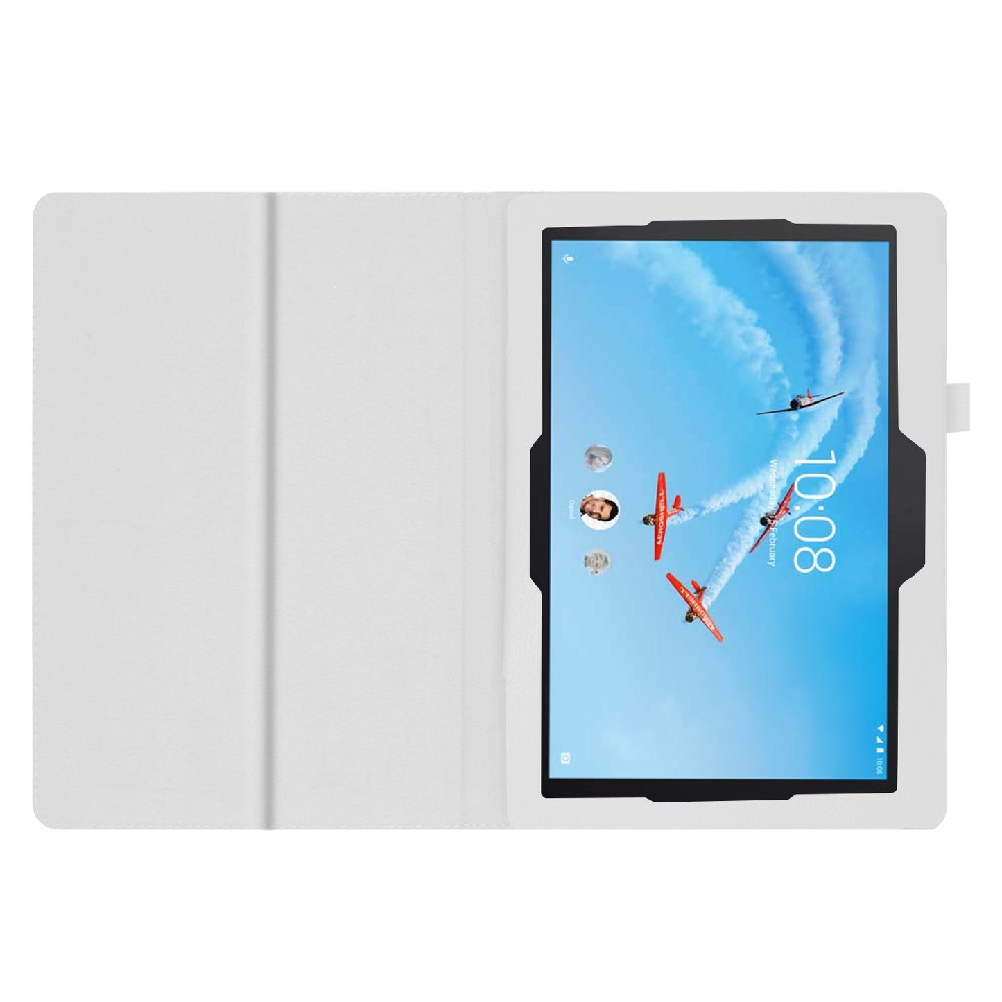 For Lenovo Tab E10 10.1 inch Litchi Texture Leather Stand Protective Case