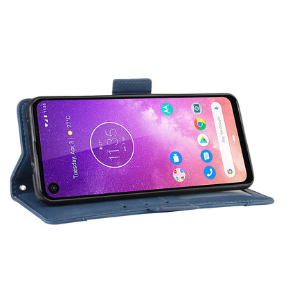 Wallet Leather Stand Case for Motorola One Vision / P50