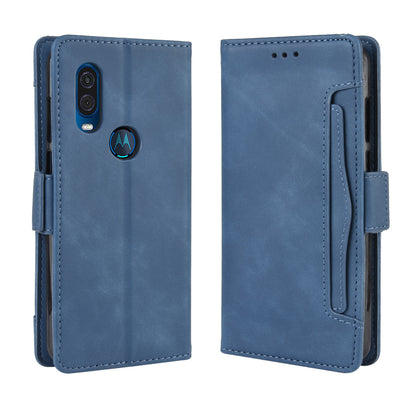 Wallet Leather Stand Case for Motorola One Vision / P50