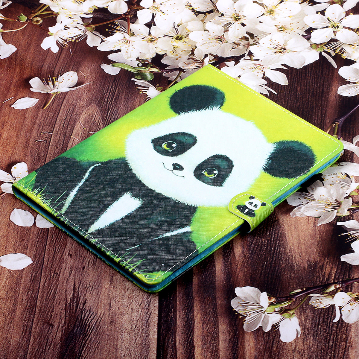 Pattern Printing Card Slots Stand Leather Protective Case for Lenovo Tab M10 TB-X605F