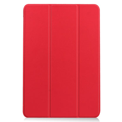 Litch Skin PU Leather Tri-fold Stand Shell for Lenovo Duet Chromebook 10.1 Tablet Case