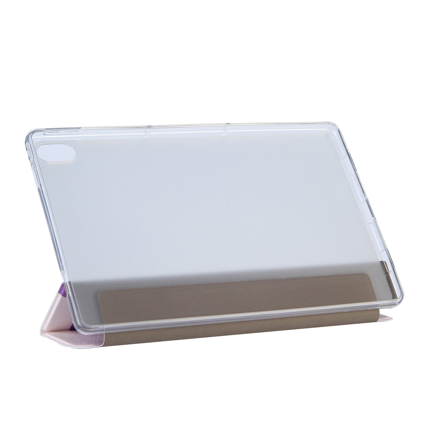 Tri-Fold Stand Design Leather Tablet Cover Shell with Pattern Printing for Lenovo Tab P11 TB-J606F / Tab P11 5G