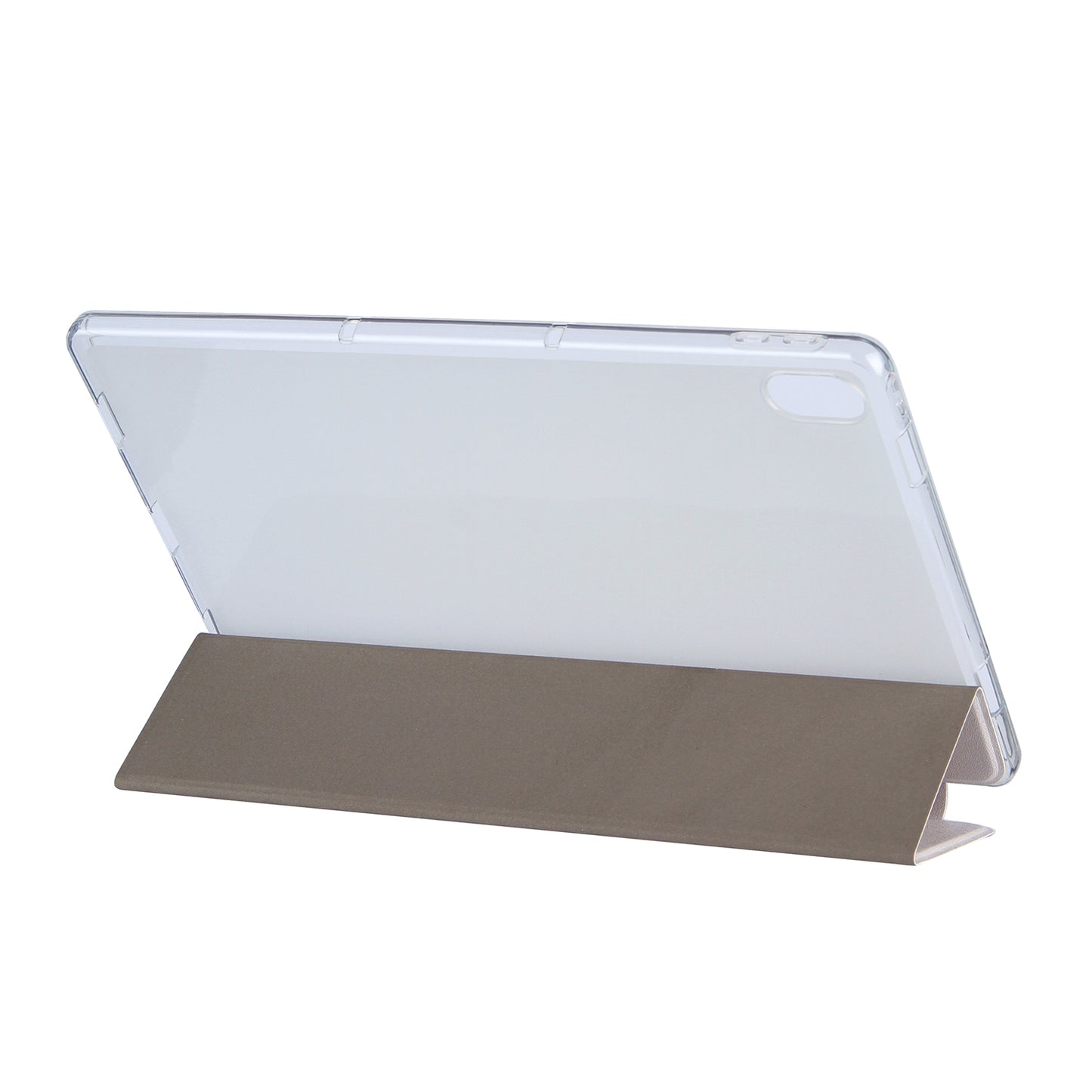 Tri-Fold Stand Design Leather Tablet Cover Shell with Pattern Printing for Lenovo Tab P11 TB-J606F / Tab P11 5G