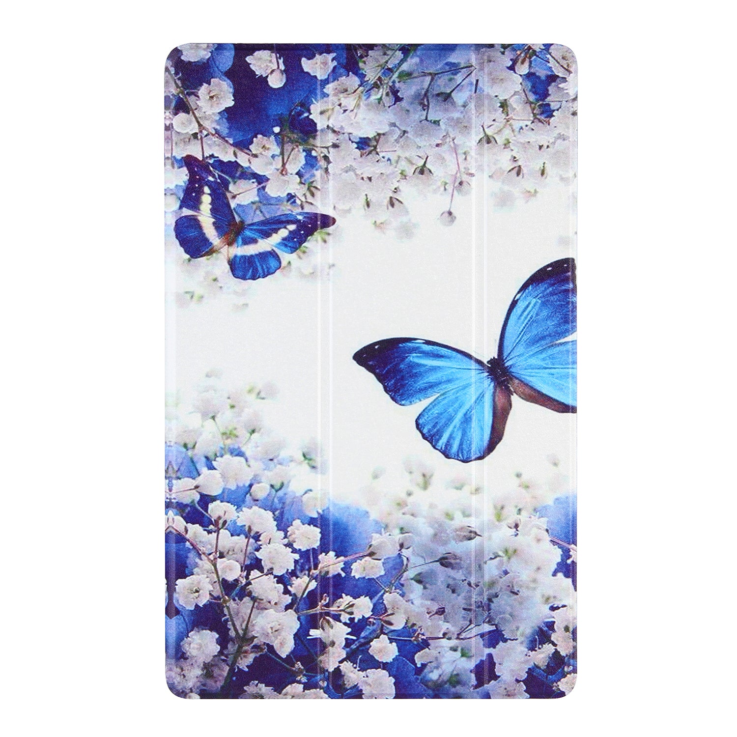 Tri-Fold Stand Design Leather Tablet Cover Shell with Pattern Printing for Lenovo Tab P11 TB-J606F / Tab P11 5G
