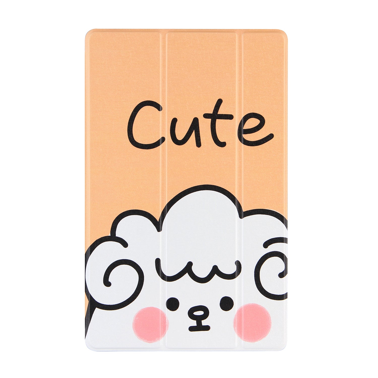 Tri-Fold Stand Design Leather Tablet Cover Shell with Pattern Printing for Lenovo Tab P11 TB-J606F / Tab P11 5G