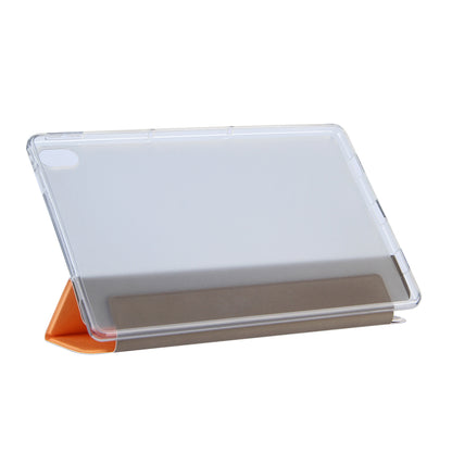 Tri-Fold Stand Design Leather Tablet Cover Shell with Pattern Printing for Lenovo Tab P11 TB-J606F / Tab P11 5G
