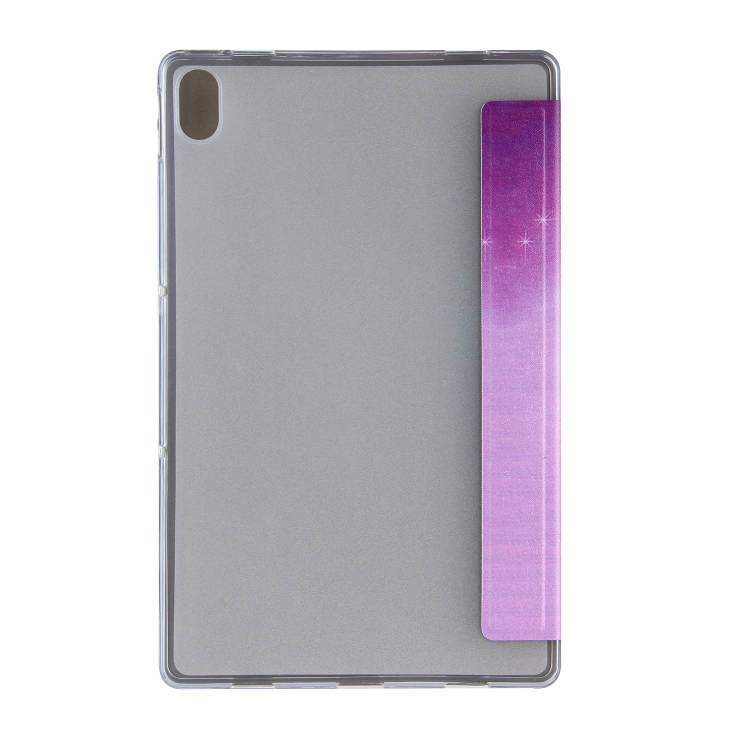 Tri-Fold Stand Design Leather Tablet Cover Shell with Pattern Printing for Lenovo Tab P11 TB-J606F / Tab P11 5G