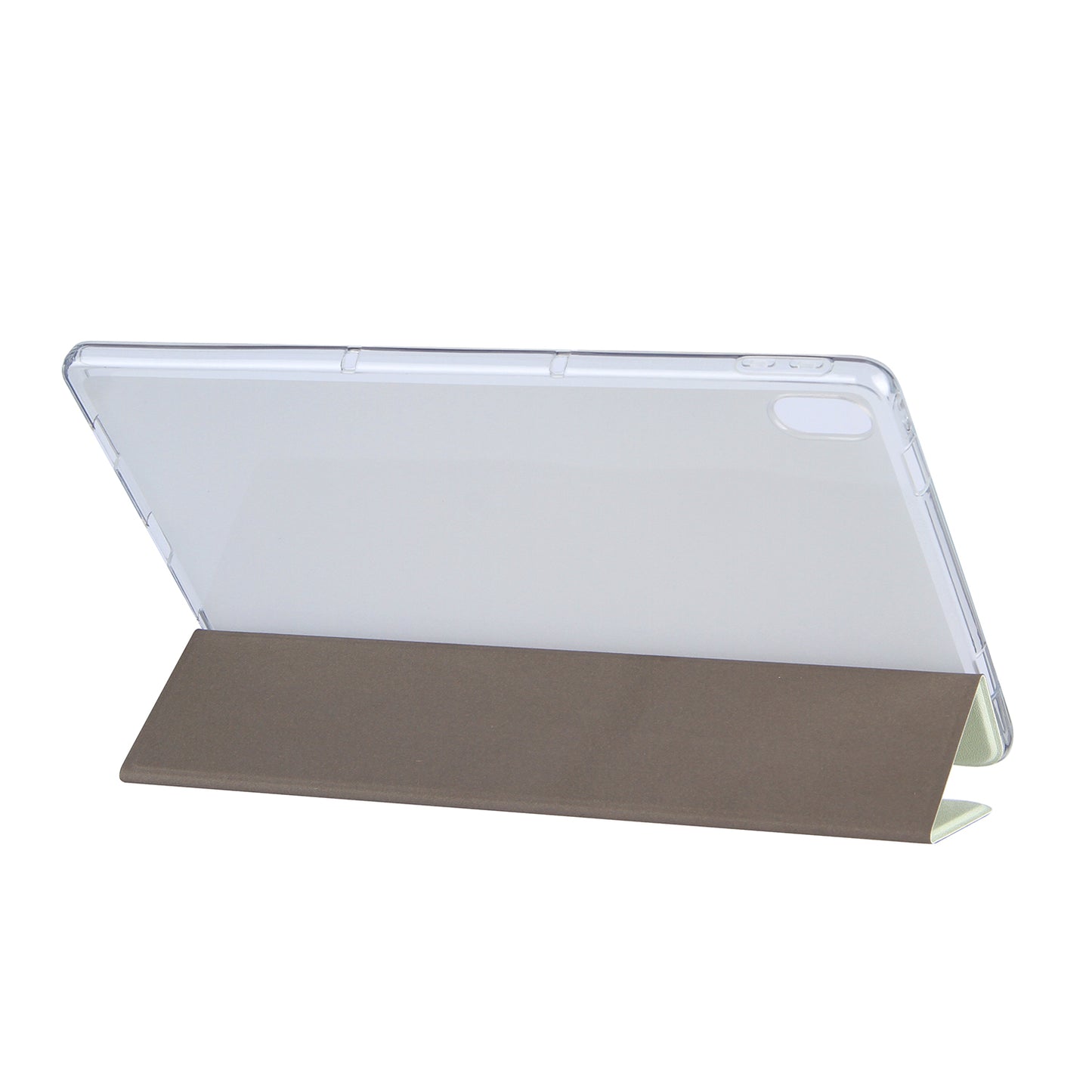 Tri-Fold Stand Design Leather Tablet Cover Shell with Pattern Printing for Lenovo Tab P11 TB-J606F / Tab P11 5G