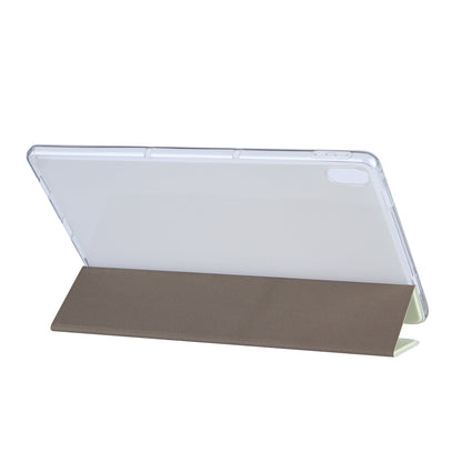 Tri-Fold Stand Design Leather Tablet Cover Shell with Pattern Printing for Lenovo Tab P11 TB-J606F / Tab P11 5G
