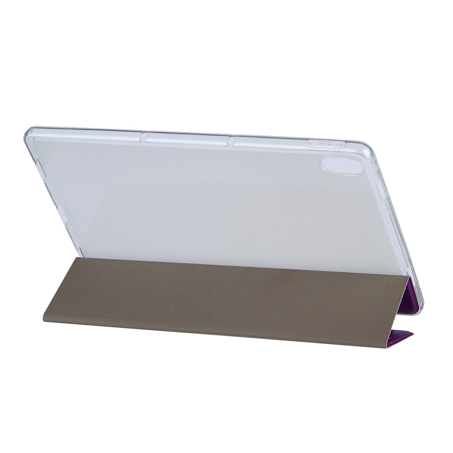 Tri-Fold Stand Design Leather Tablet Cover Shell with Pattern Printing for Lenovo Tab P11 TB-J606F / Tab P11 5G