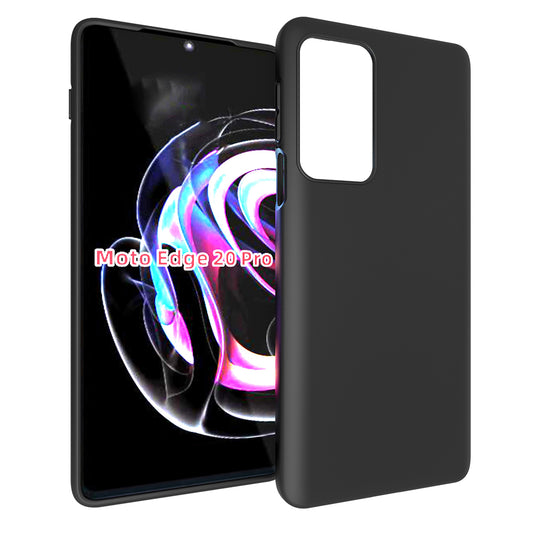 10Pcs/Pack Soft Flexible TPU Double-sided Matte Finish Coating Grip Slim Fit Shockproof Protective Case for Motorola Edge 20 Pro