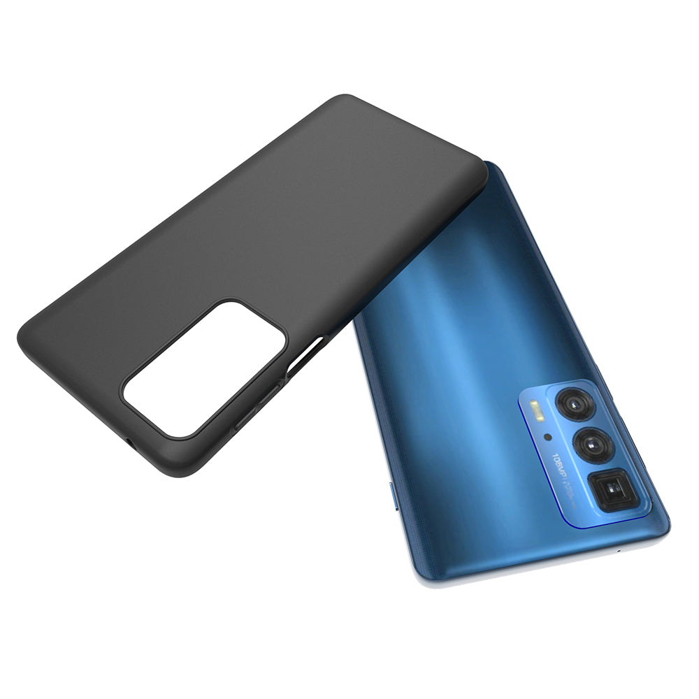 10Pcs/Pack Soft Flexible TPU Double-sided Matte Finish Coating Grip Slim Fit Shockproof Protective Case for Motorola Edge 20 Pro