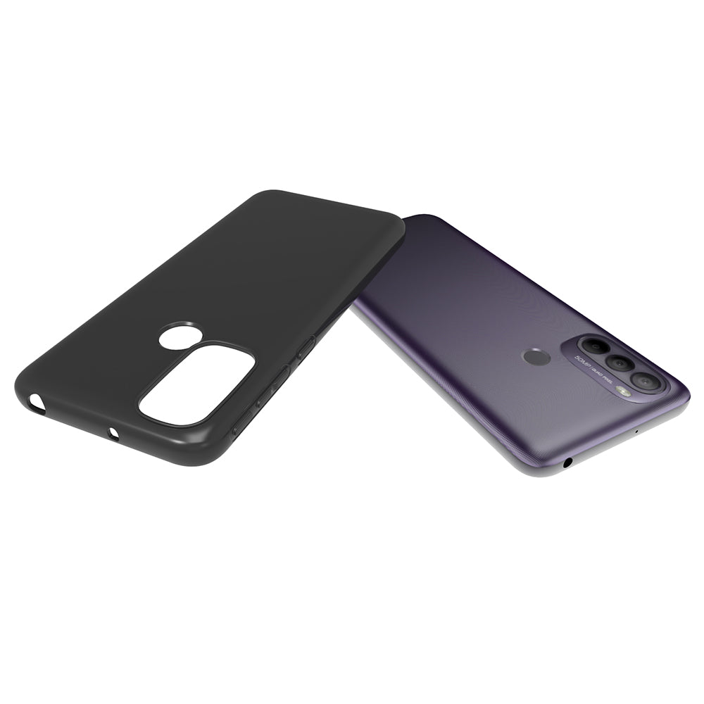 10Pcs/Pack Double-sided Matte TPU Phone Case for Motorola Moto G31 4G, Ultra-thin Phone Cover (Fingerprint Unlocking)
