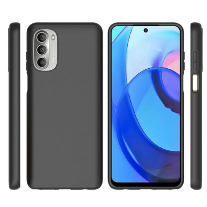 10Pcs/Pack Matte Finish TPU Phone Case for Motorola Moto G Stylus 4G (2022), Scratch-resistant Protective Cover