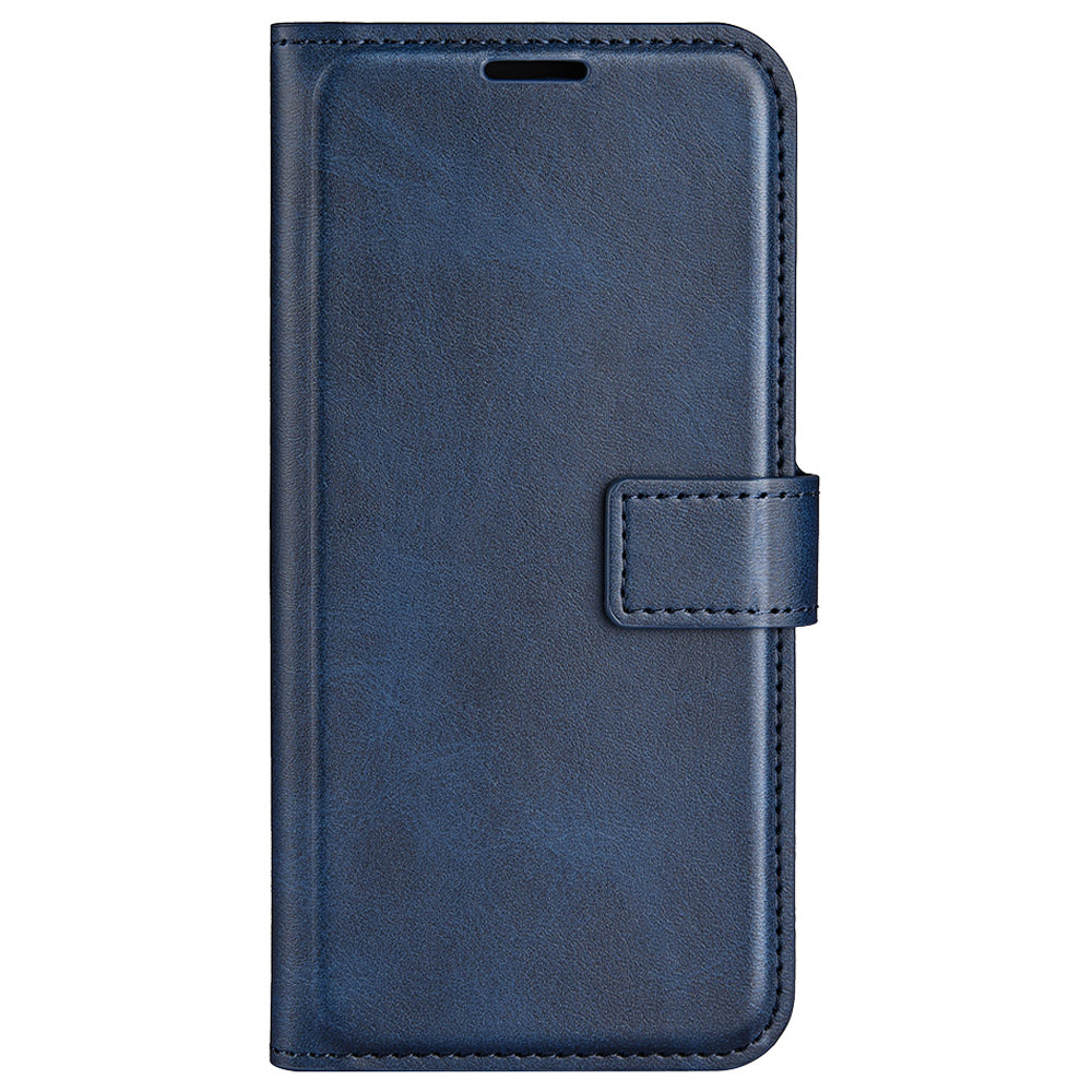 For Motorola Moto G Stylus 5G (2022) Non-slip Grip Textured PU Leather Cover Stand Function Magnetic Closure Flip Wallet Case