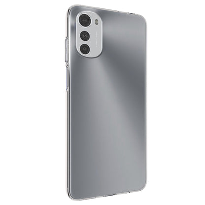 10Pcs/Pack Clear TPU Phone Case for Motorola Moto E32, Inner Watermark-Free Shockproof Soft Durable Back Cover
