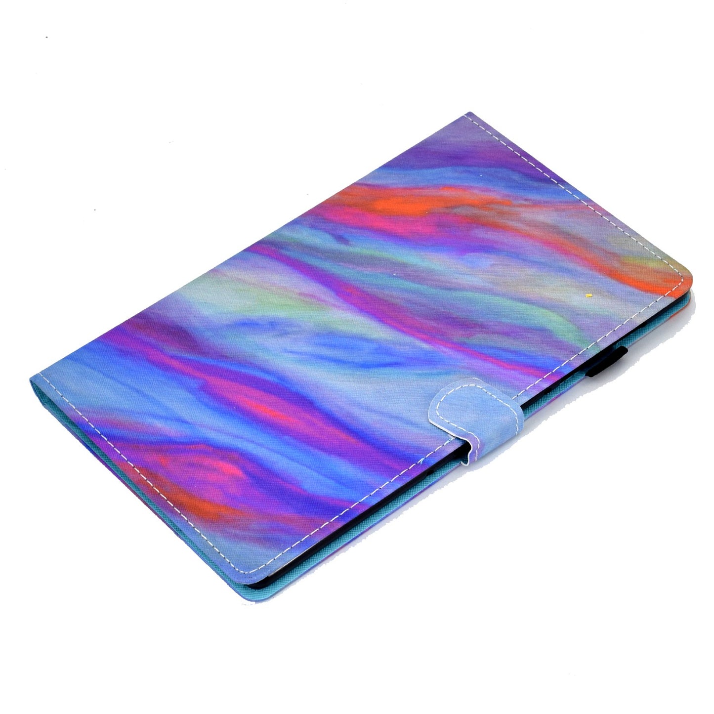 For Lenovo Tab M10 Plus (Gen 3) Pattern Printed Leather Tablet Case Shockproof Card Slots Design Magnetic Cover with Stand