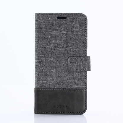 MUXMA PU Leather Canvas Splicing Wallet Stand Case for Xiaomi Mi A1 / 5X