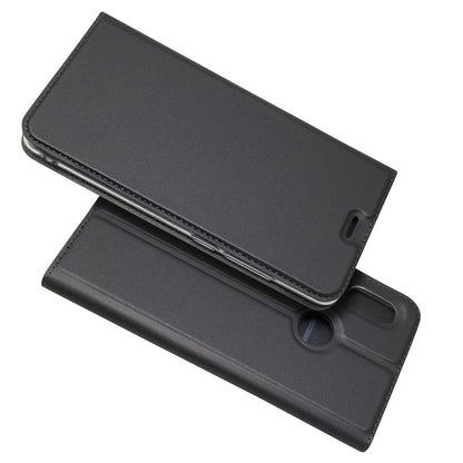 Magnetic Adsorption Leather Card Holder Case for Xiaomi Mi A2 / Mi 6X