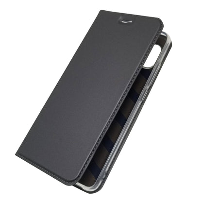 Magnetic Adsorption Leather Card Holder Case for Xiaomi Mi A2 / Mi 6X