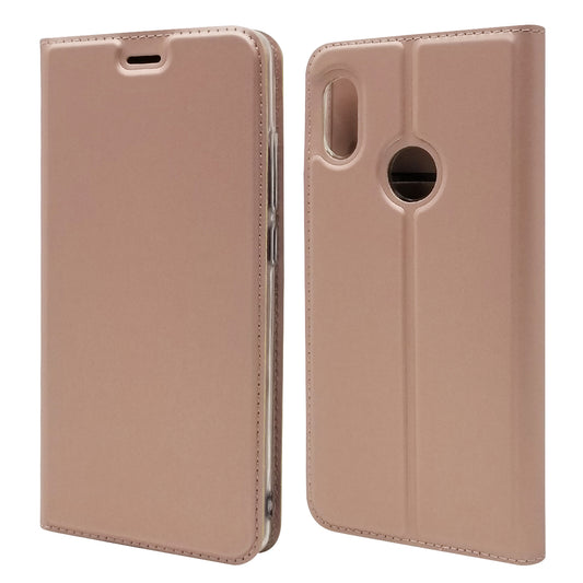 Magnetic Adsorption Leather Card Holder Case for Xiaomi Mi A2 / Mi 6X