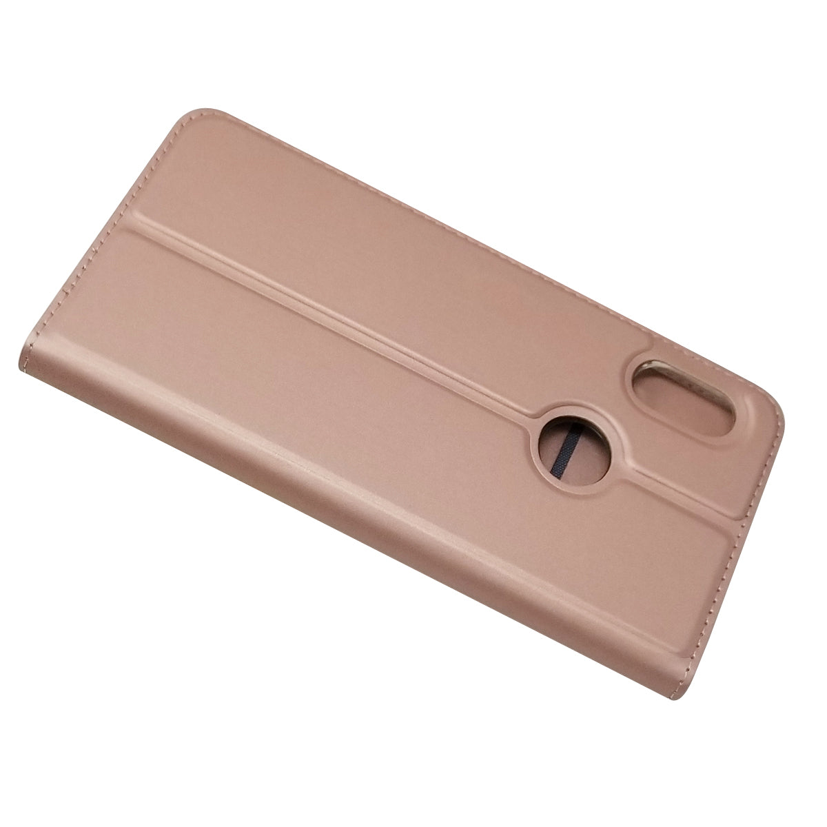 Magnetic Adsorption Leather Card Holder Case for Xiaomi Mi A2 / Mi 6X