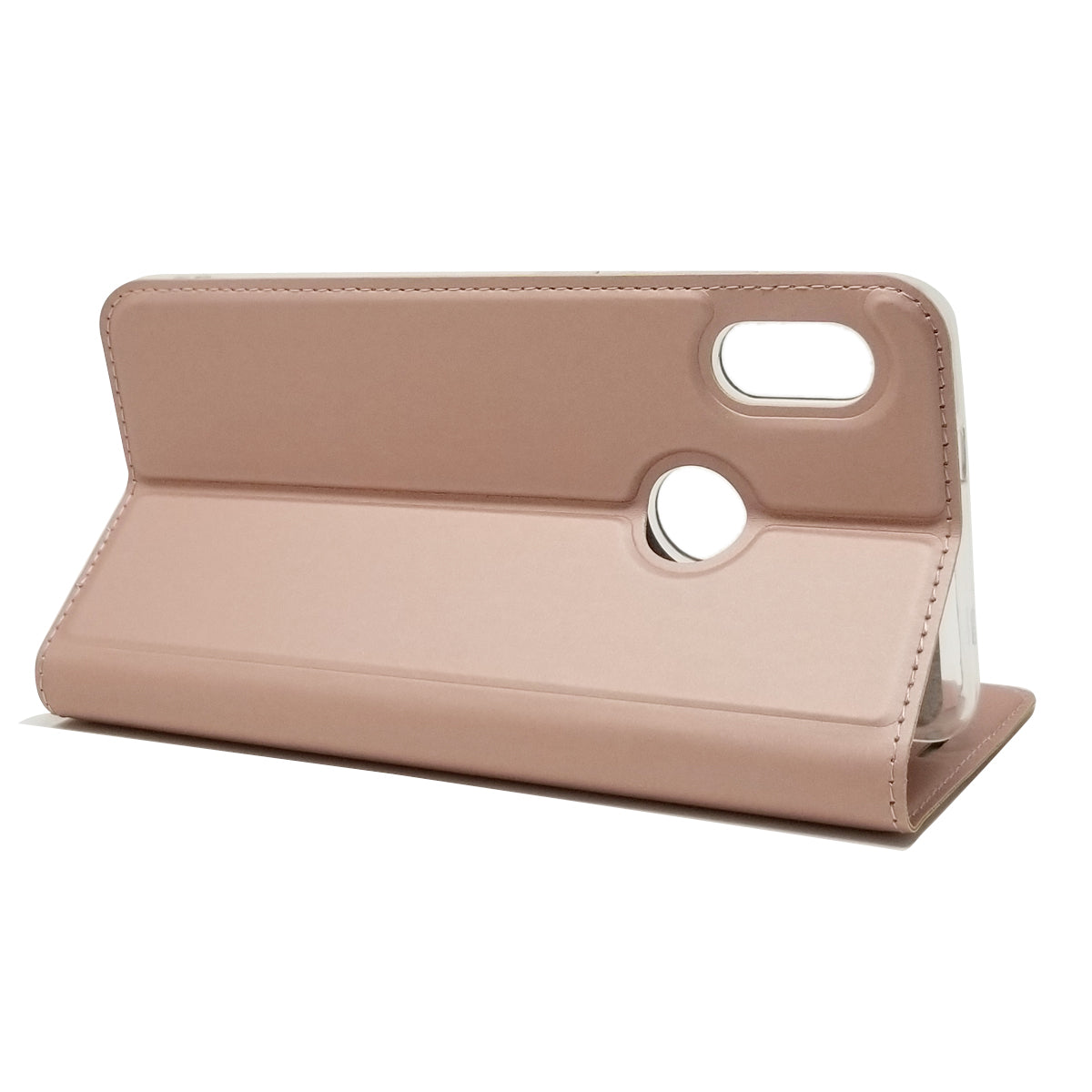 Magnetic Adsorption Leather Card Holder Case for Xiaomi Mi A2 / Mi 6X