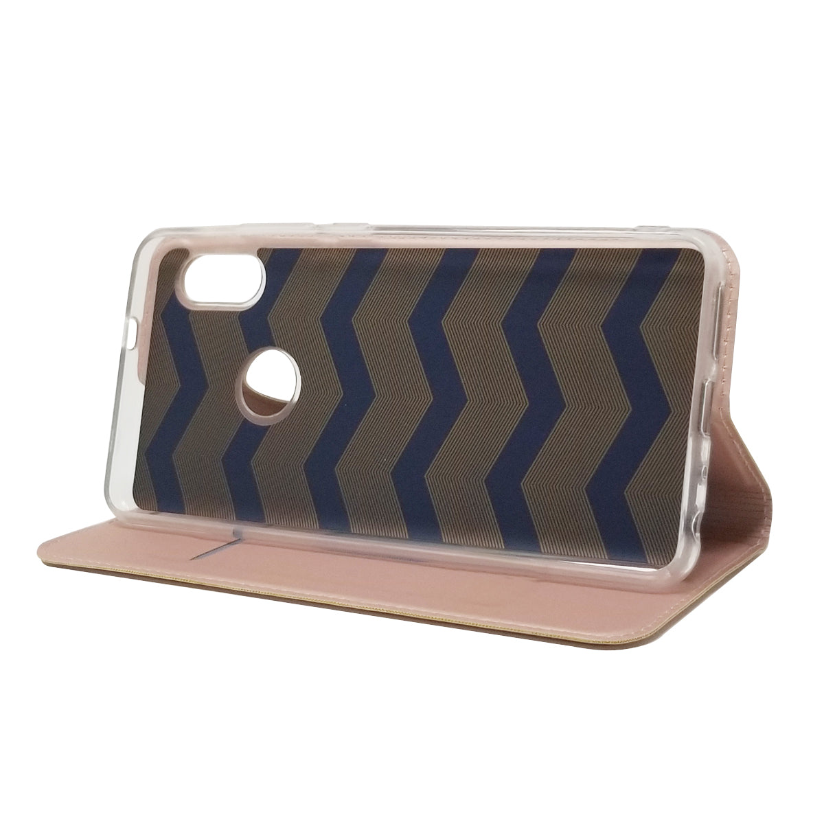 Magnetic Adsorption Leather Card Holder Case for Xiaomi Mi A2 / Mi 6X