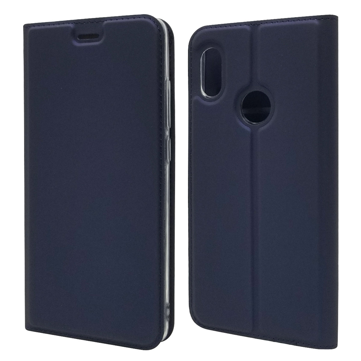 Magnetic Adsorption Leather Card Holder Case for Xiaomi Mi A2 / Mi 6X