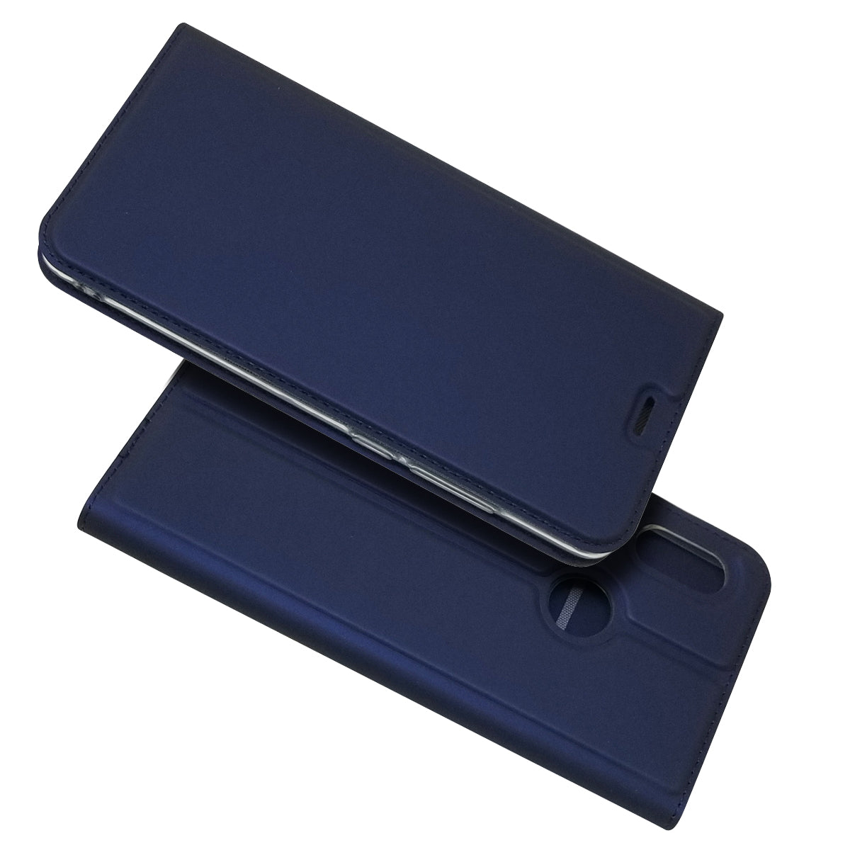 Magnetic Adsorption Leather Card Holder Case for Xiaomi Mi A2 / Mi 6X