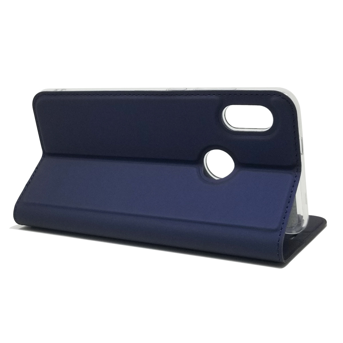 Magnetic Adsorption Leather Card Holder Case for Xiaomi Mi A2 / Mi 6X