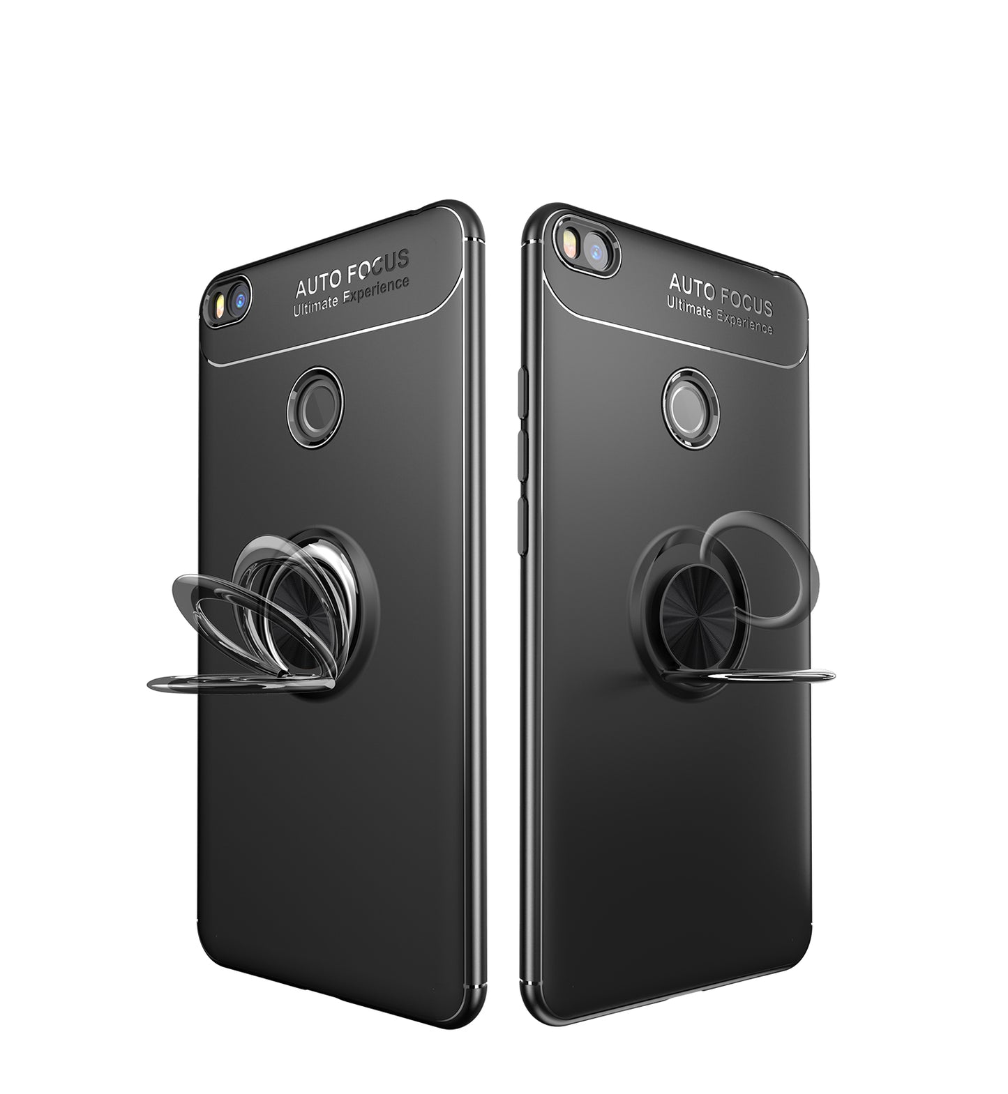 Finger Ring Kickstand TPU Case for Xiaomi Mi Max 2 (Built-in Metal Sheet)