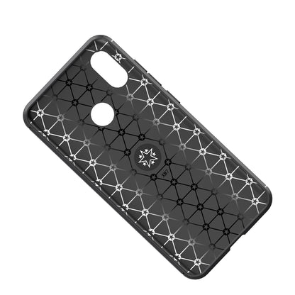 Finger Ring Kickstand TPU Mobile Case for Xiaomi Mi 8 (Built-in Magnetic Metal Sheet)