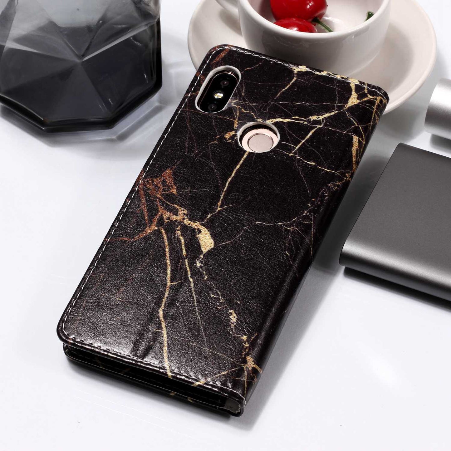 Pattern Printing Wallet Stand Leather Case for Xiaomi Redmi Note 5 Pro (Dual Camera) / Redmi Note 5 (China)