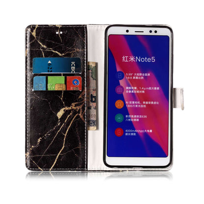 Pattern Printing Wallet Stand Leather Case for Xiaomi Redmi Note 5 Pro (Dual Camera) / Redmi Note 5 (China)