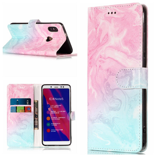 Pattern Printing Wallet Stand Leather Case for Xiaomi Redmi Note 5 Pro (Dual Camera) / Redmi Note 5 (China)