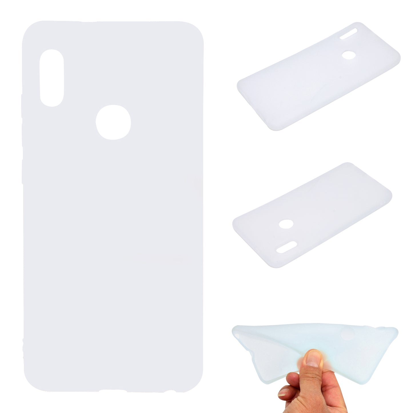 Solid Color Matte TPU Protector Cover for Xiaomi Redmi Note 5 Pro (Dual Camera) / Redmi Note 5