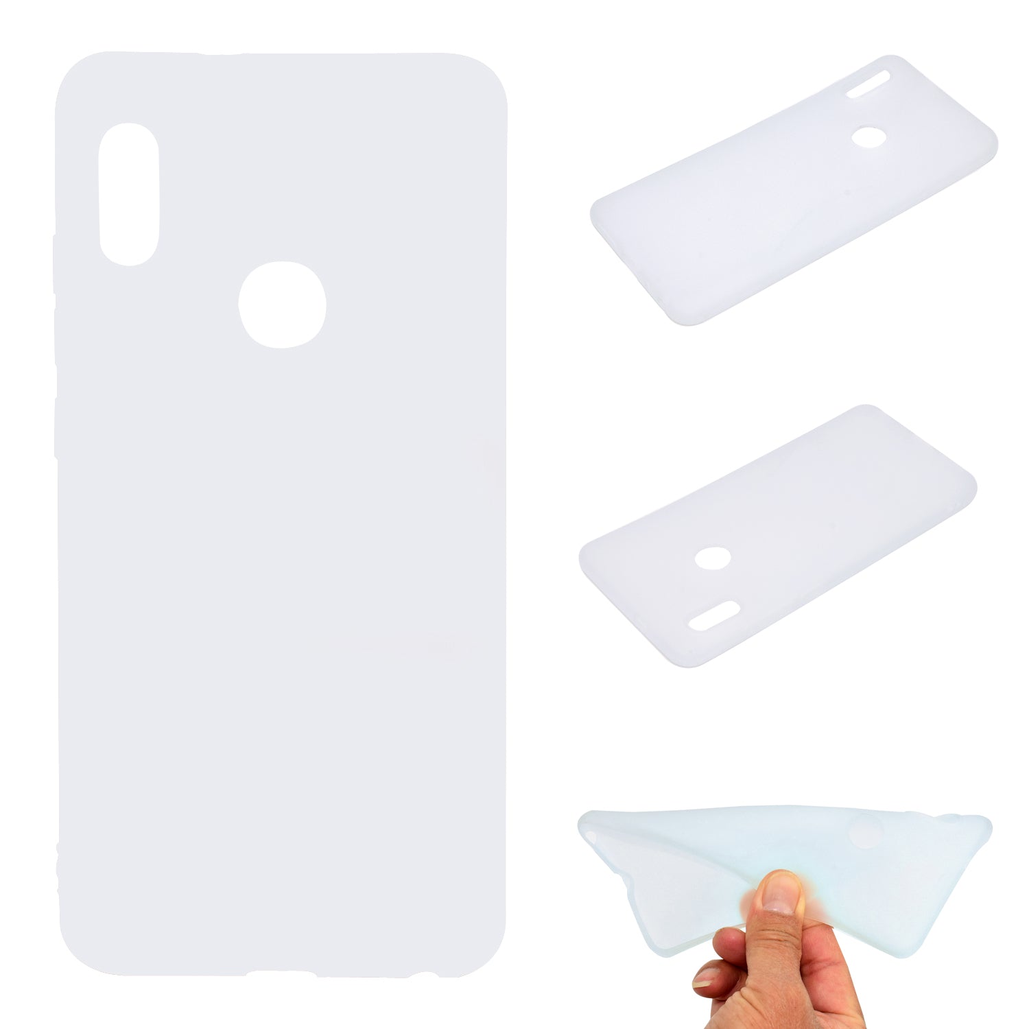 Solid Color Matte TPU Protector Cover for Xiaomi Redmi Note 5 Pro (Dual Camera) / Redmi Note 5