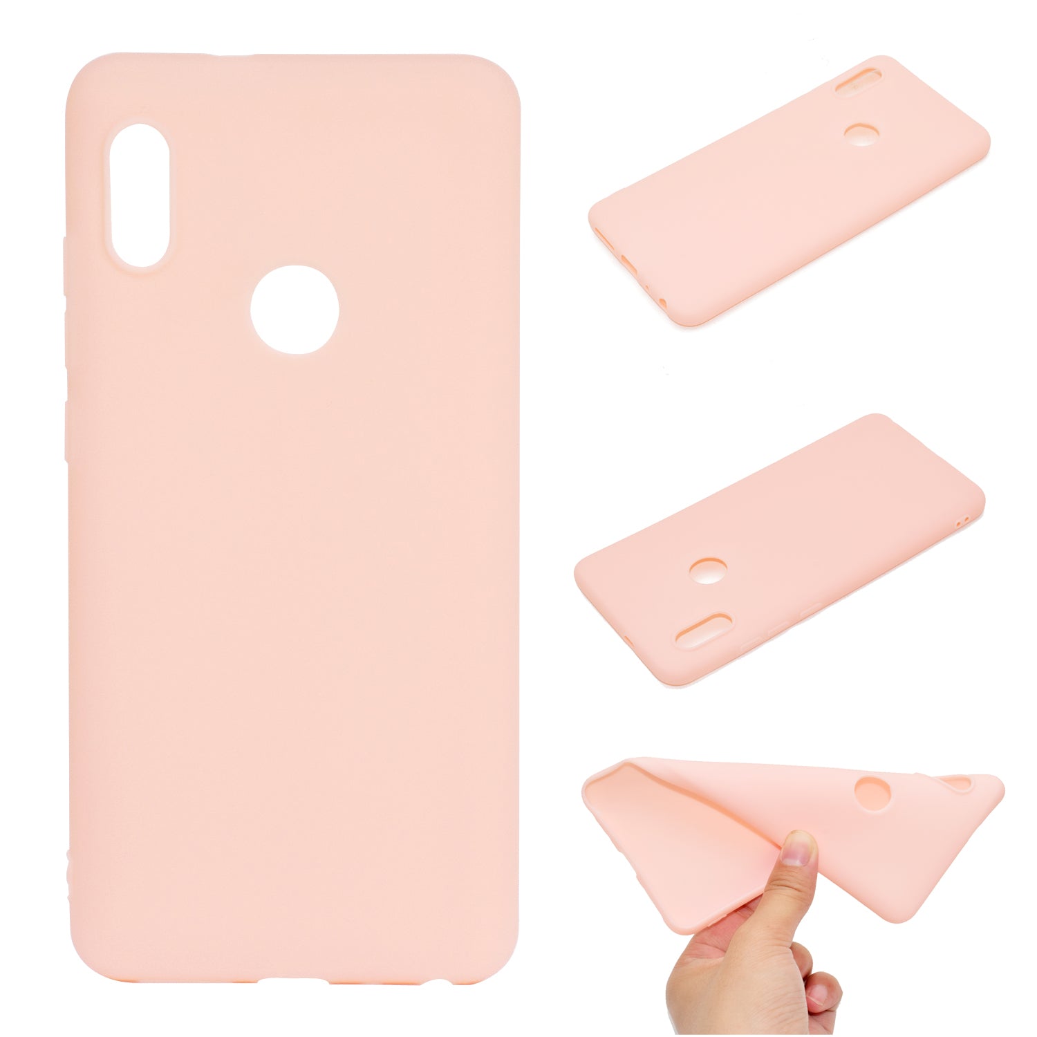 Solid Color Matte TPU Protector Cover for Xiaomi Redmi Note 5 Pro (Dual Camera) / Redmi Note 5