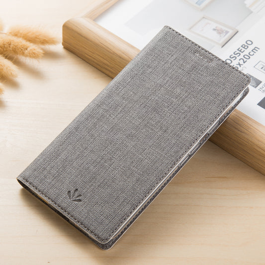 VILI DMX Cross Texture PU Leather Card Holder Case for Xiaomi Mi 6X / Mi A2