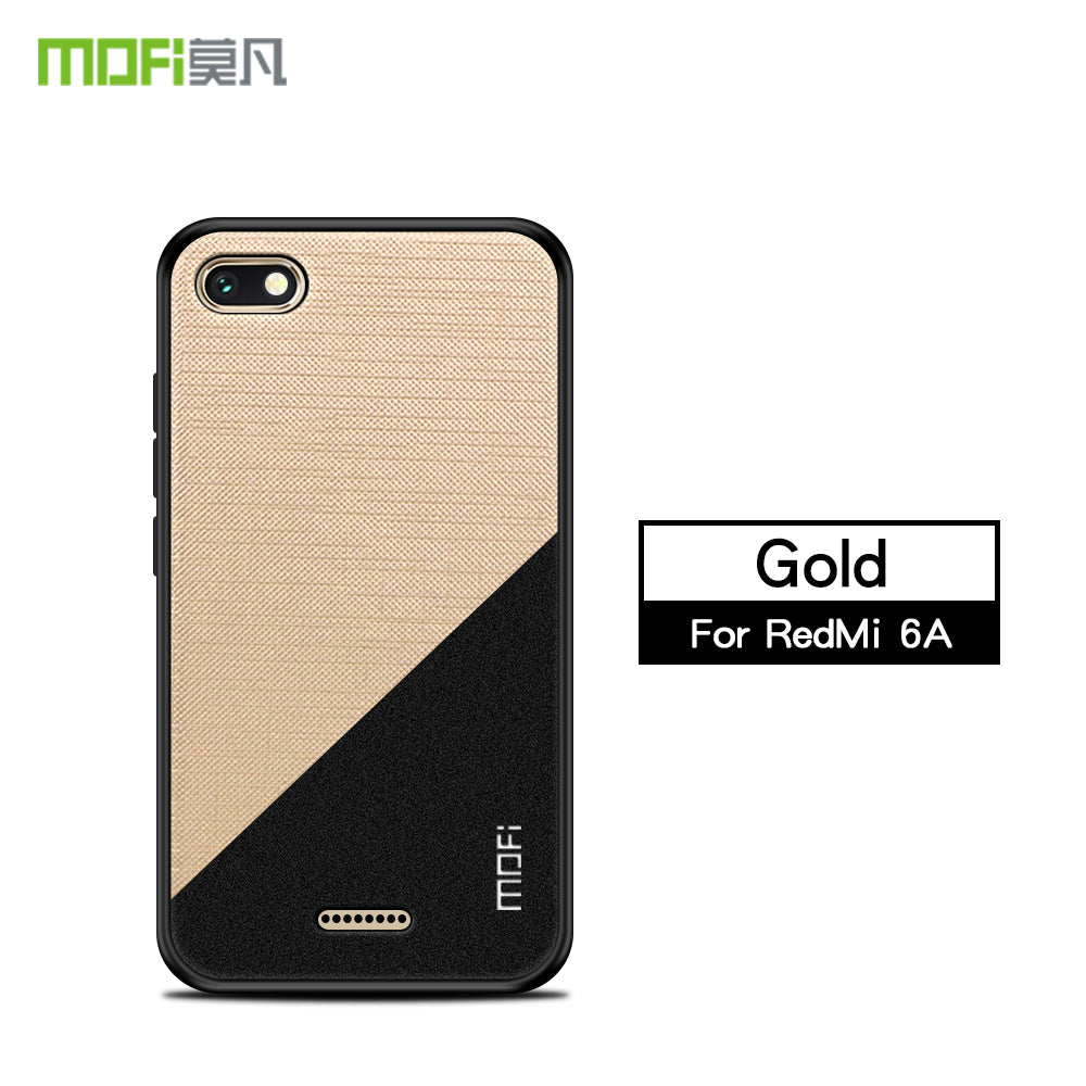 MOFI Bright Shield Series TPU + PC + Cloth Combo Case for Xiaomi Redmi 6A