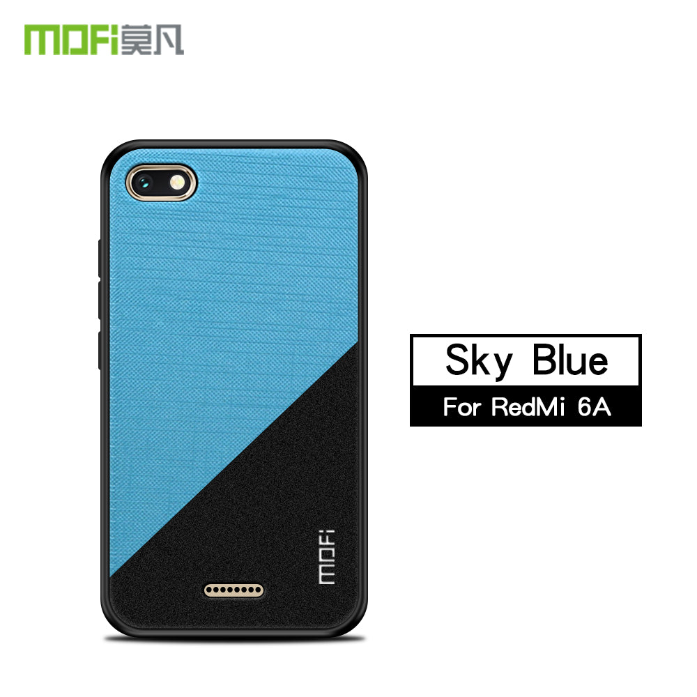MOFI Bright Shield Series TPU + PC + Cloth Combo Case for Xiaomi Redmi 6A