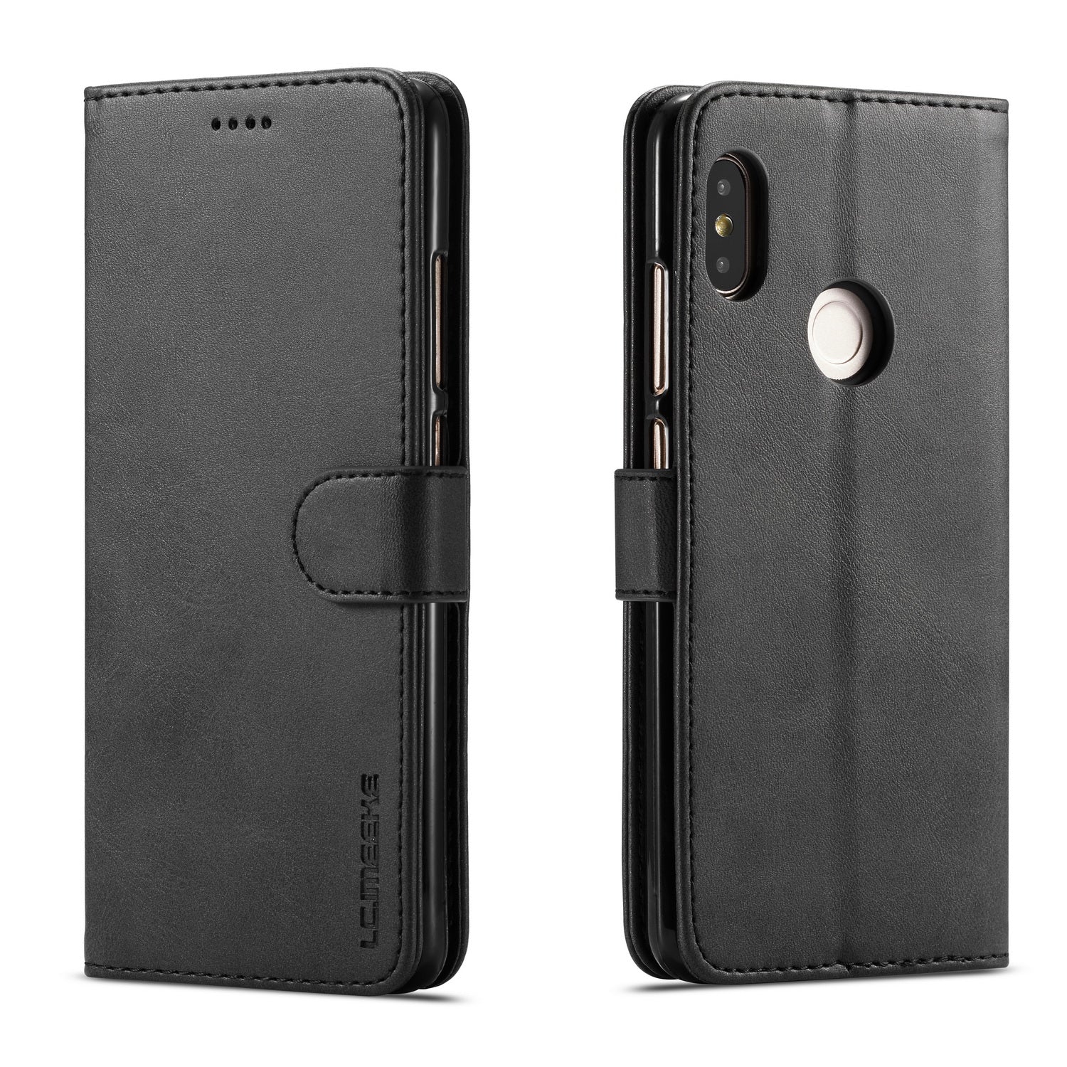LC.IMEEKE Wallet Stand Leather Protective Case for Xiaomi Redmi Note 5 Pro (Dual Camera) / Redmi Note 5 (China)