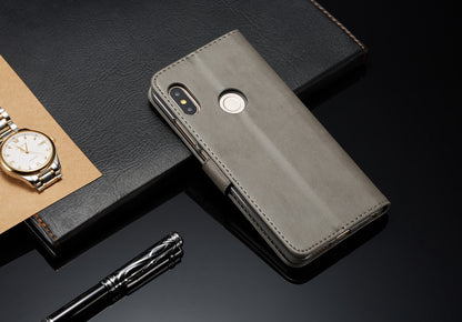 LC.IMEEKE Wallet Stand Leather Protective Case for Xiaomi Redmi Note 5 Pro (Dual Camera) / Redmi Note 5 (China)