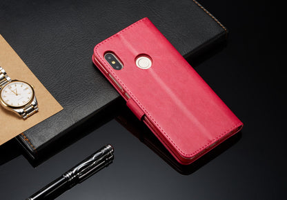 LC.IMEEKE Wallet Stand Leather Protective Case for Xiaomi Redmi Note 5 Pro (Dual Camera) / Redmi Note 5 (China)