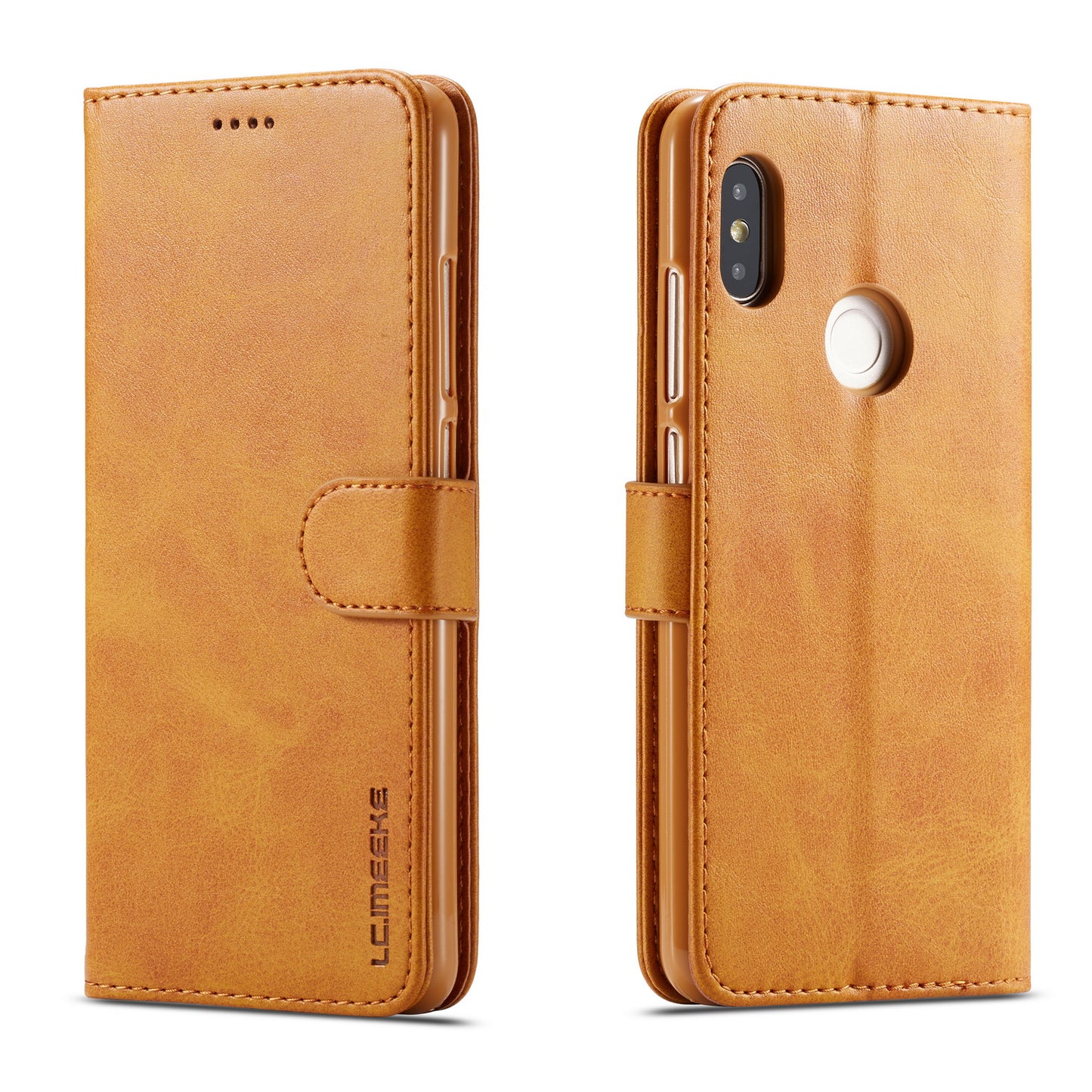 LC.IMEEKE Wallet Stand Leather Protective Case for Xiaomi Redmi Note 5 Pro (Dual Camera) / Redmi Note 5 (China)